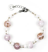 Bracciale Antica Murrina Venezia Donna Magnolia in Acciaio chirurgico (316L) BM3MPE2503